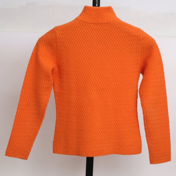 Enzo Mantovani  wool and cashmere   Half-Zip MockNeck Sweater - Picture 8 of 8